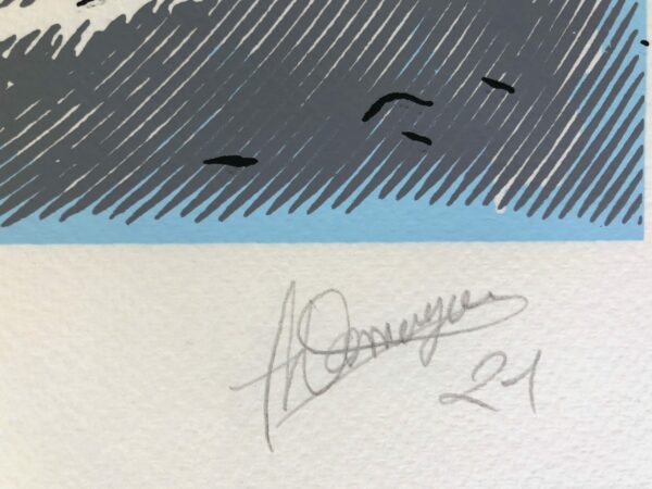 Sérigraphie "Murmuration" – Image 5