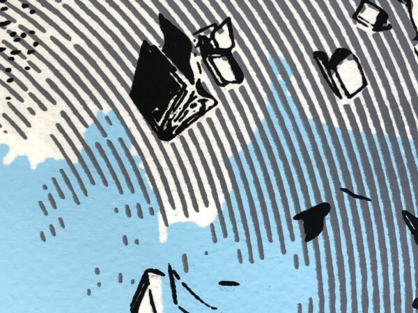 Sérigraphie "Murmuration" – Image 4